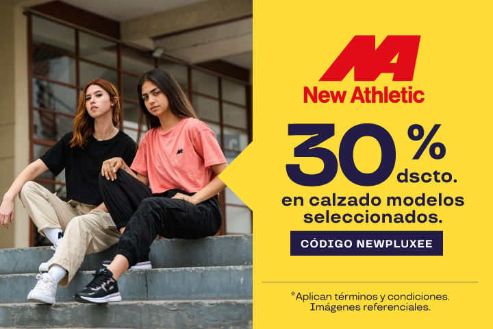 Hasta 30% de dscto. en productos seleccionados. Código NEWPLUXEE
