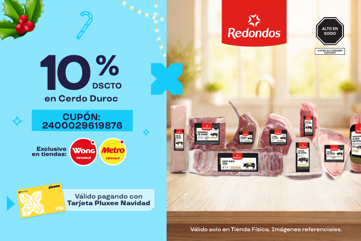 10% Dscto Cerdo Duroc CUPÓN:2400029619876
