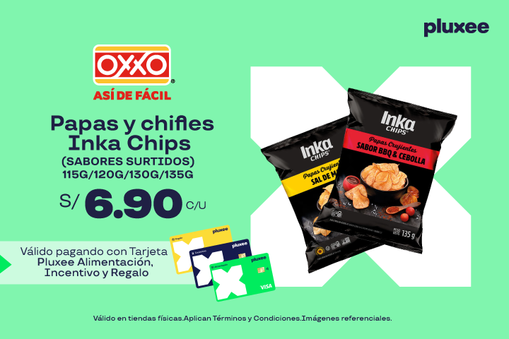 Papas y Chifles Inka Chips (Sabores Surtidos) 115g/120g/130g/135g a S/6.90. Válido en Tienda Fisica